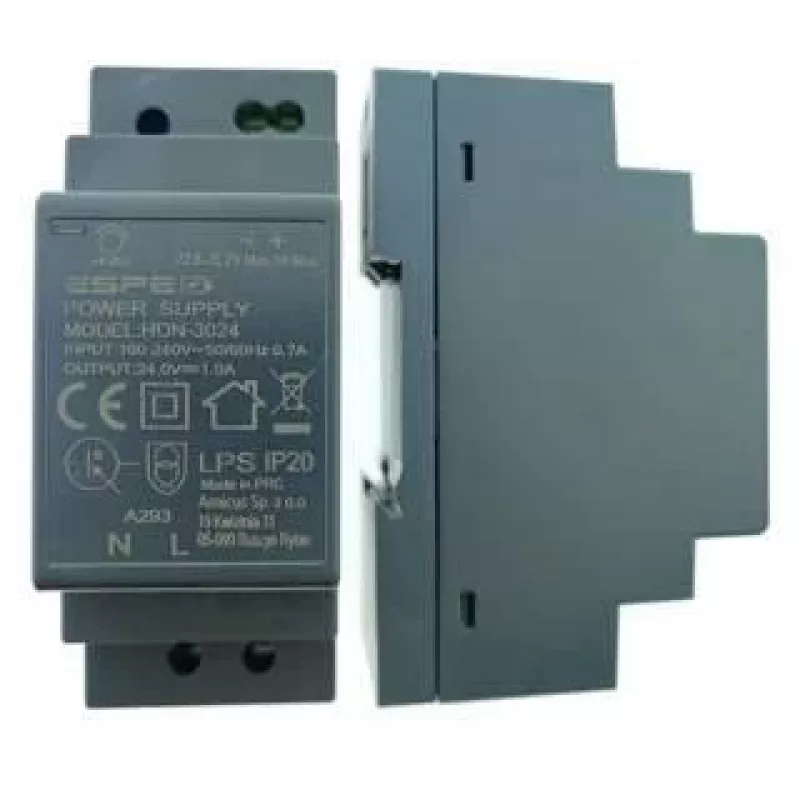 ESPE HDN-3024 DIN bėgio maitinimo šaltinis 24V 30W 1.25A