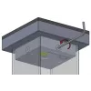 LED įspėjamoji lemputė Proxima SŁUPKOWA gintarinė 12-230V AC/DC IP54