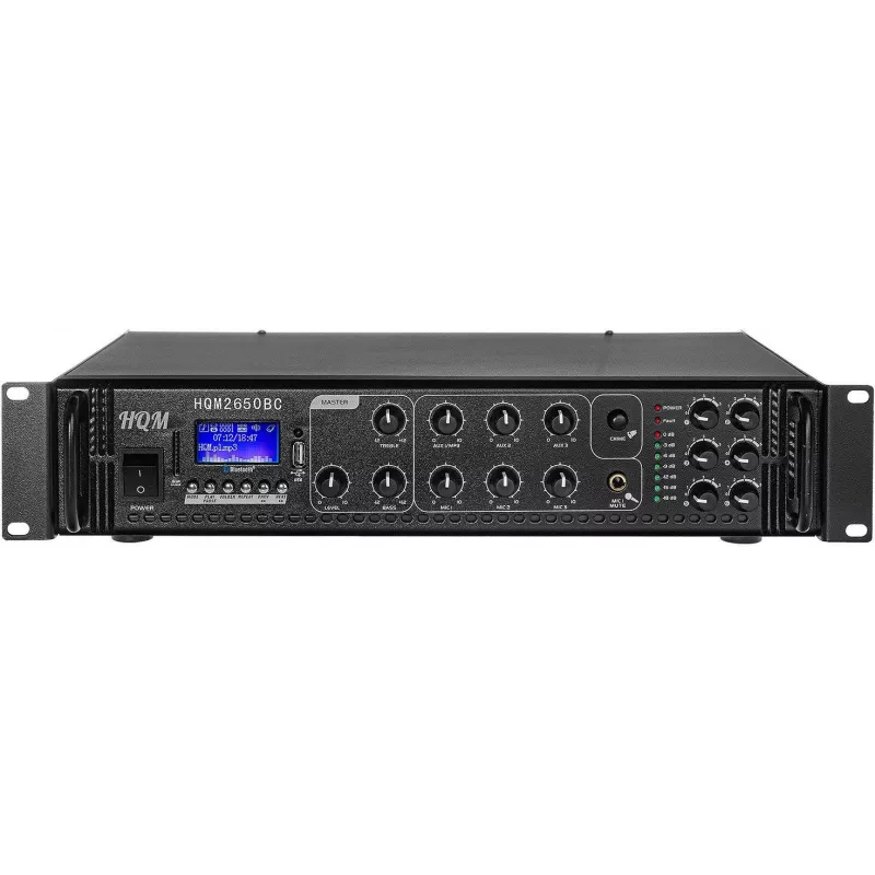 HQM HQM2650B FM/MP3/BLUETOOTH radijo stiprintuvas 650W