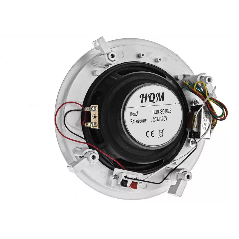 HQM HQM-SO1625 20W 100V lubinis garsiakalbis baltas