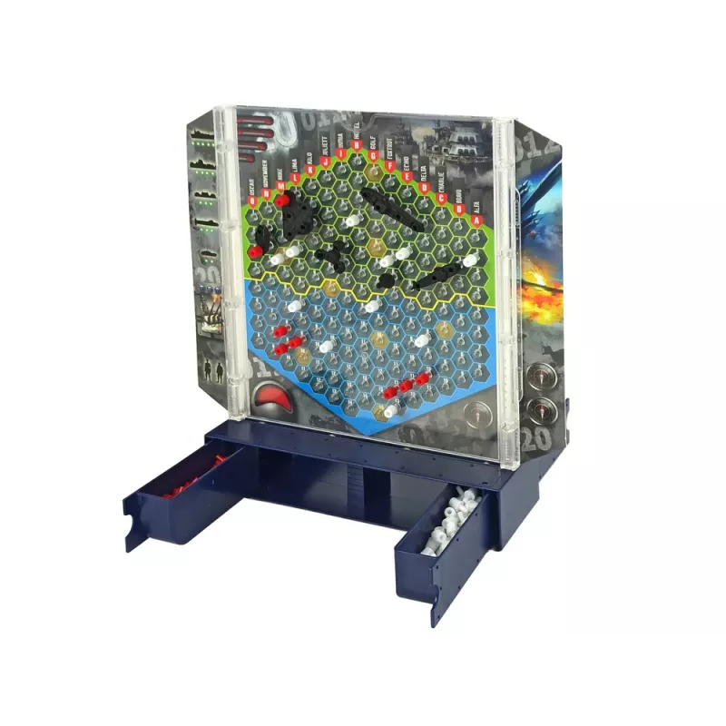 LEAN TOYS Strateginis žaidimas „Battleships at Sea“