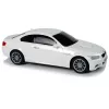 LEAN TOYS nuotoliniu valdymu BMW M3 baltas 2.4G vairo pultas 1:18 garsas šviesos