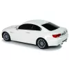 LEAN TOYS nuotoliniu valdymu BMW M3 baltas 2.4G vairo pultas 1:18 garsas šviesos