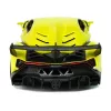 LEAN TOYS nuotoliniu valdymu valdomas Lamborghini Veneno geltonas 2,4 GHz vairo pulteliu RC automobilis su garsu ir šviesomis