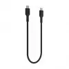 Green Cell PowerStream USB-C į USB-C laidas 100W 1,2m Juodas