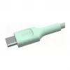 Green Cell PowerStream USB-C į USB-C laidas 100W 2m Mėtų žalia