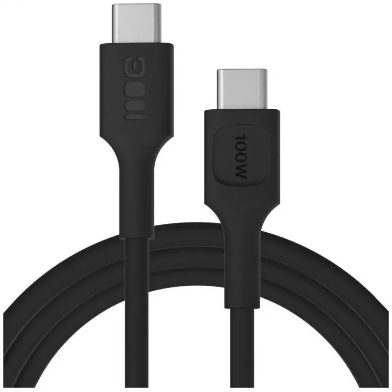 Green Cell PowerFlex Fast Charging USB-C to USB-C Cable 100W 2m Black