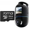 70mai X800 Omni 4K vaizdo registratorius juodas + 256GB SD kortelė