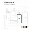 OXT T220P Wi-Fi relių modulis, 1 grandinė, 16 A, energijos matavimas, Tuya