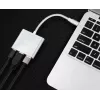 ZENWIRE BYL-2008N 3-in-1 MHL Hub USB-C į HDMI 4K adapteris, kosminė pilka