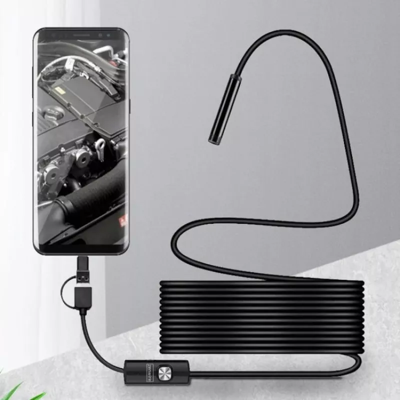 ZENWIRE AN100 USB-C endoskopinis patikros fotoaparatas 3,5 m 1080p IP67 su priedais