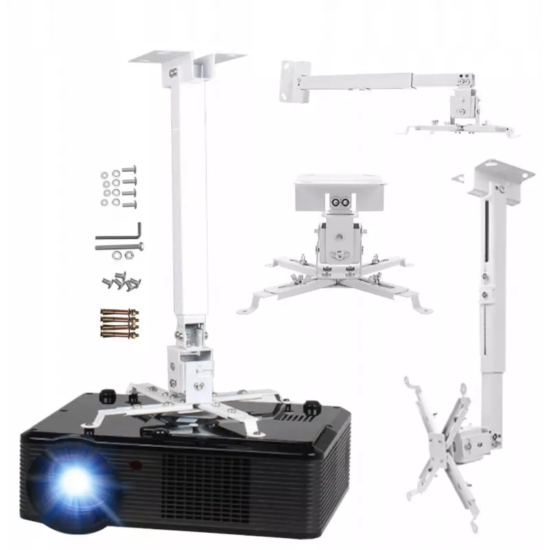 ZENWIRE Universal Projector Mount White