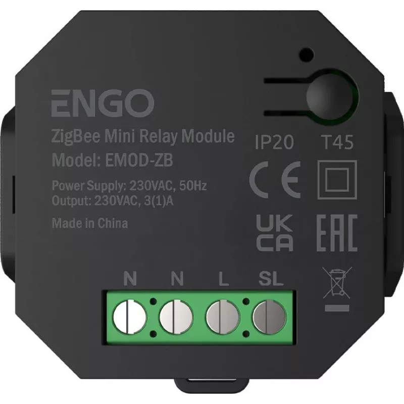 ENGO Controls EMOD-ZB ZigBee relės modulis