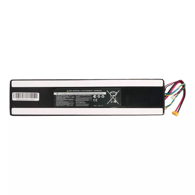 EXTRALINK Baterija, skirta Xiaomi paspirtukui 4 kartos 21.6V 7650mAh