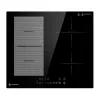 AMZCHEF CE-FS-I72S-FFDD07 4-Zone Induction Cooktop 7200W Black Built-in