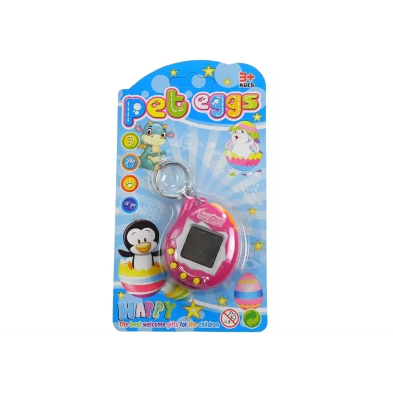LEAN TOYS Tamagotchi Pink Electronic Pet Game