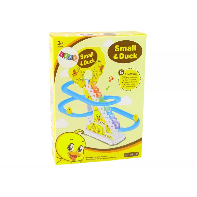 LEAN TOYS Educational Game Track Slide Duck Climb