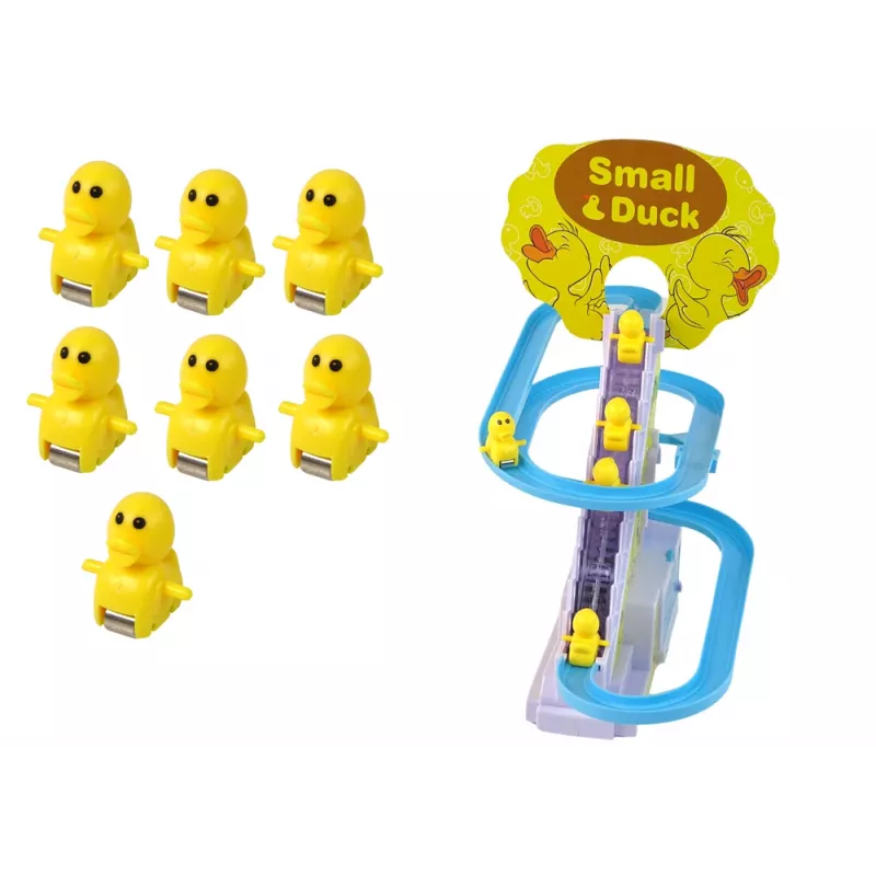 LEAN TOYS Educational Game Track Slide Duck Climb