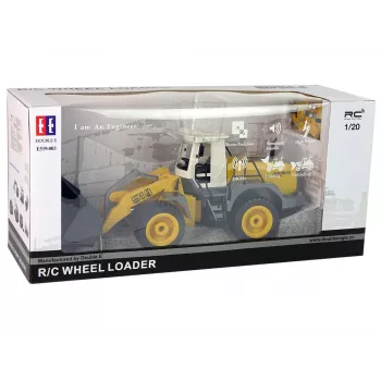 Double E nuotoliniu valdymu valdomas ekskavatorius R/C 1:20 su keliamąja ranka