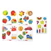 LEAN TOYS Stovimas magnetinis rašymo lentos magnetas 1200x900mm Dvipusis 360° besisukantis