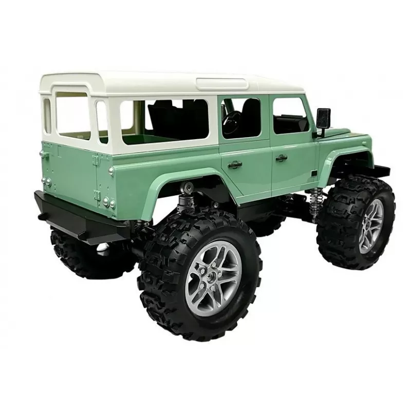 Double E Remote Control Car Jeep R/C Green 7.5 km/h 1:14 2.4G