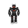 LEAN TOYS Interaktyvus robotas vaikšto, garsas, šviesos, juodas