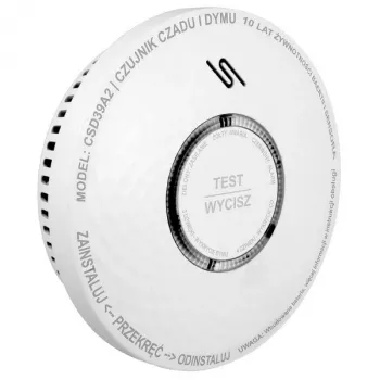 EURA CSD-39A2 anglies monoksido ir dūmų detektorius