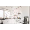 EL-HOME SD-87A2 Dūmų detektorius - fotoelektrinis optimis jutiklis, 9V baterija, baltas