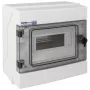 ELEKTRO-PLAST OPATÓWEK Modulinis hermetinis skirstomasis korpusas 1x8 paviršinis montavimas (N+PE) IP65 RH-8