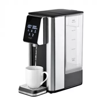 Adler AD 1356 Elektrinis virdulys, 1,7 L, 2200 W, Nerūdijantis plienas, Sidabrinis