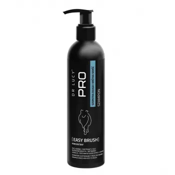 DR LUCY PRO EASY BRUSH 250 ml - Šampūnas, palengvinantis šukavimą šunims su ilgu, šiurkščiu kailiu