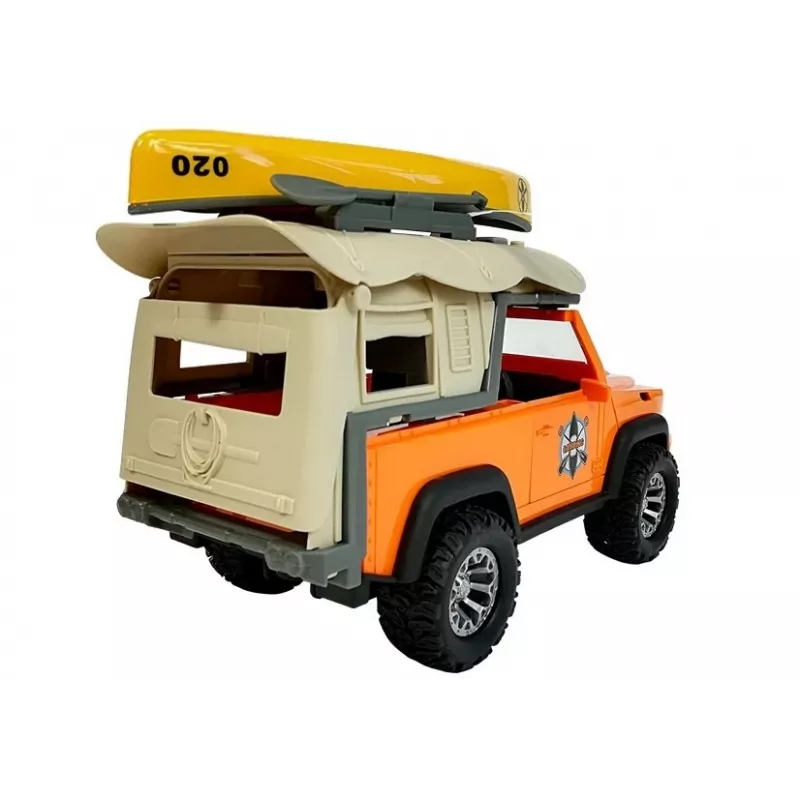 LEAN TOYS Camping Truck Jeep Sounds and Lights