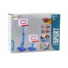 LEAN TOYS Basketball Basket Adjustable Ball Pump 138cm Blue