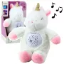 LEAN TOYS Plush Unicorn Sleeping Cuddly Toy Projector Sound