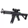 LEAN TOYS Assault Rifle For Water Balls Hydrogel Sight Glasses Black 86cm