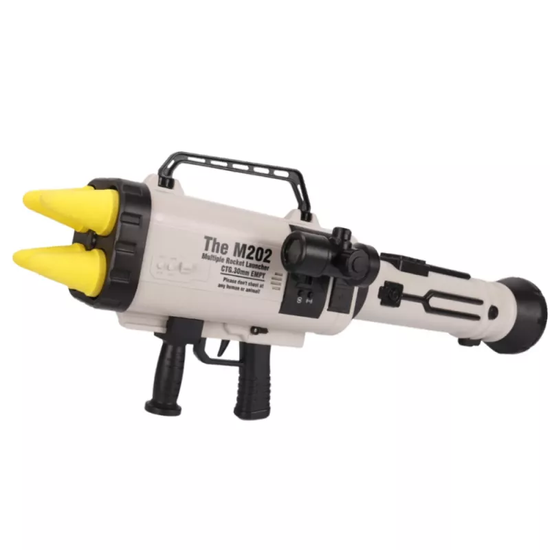 LEAN TOYS Huge Rocket Launcher M202 Sponge Missiles 68cm