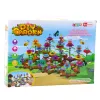 LEAN TOYS Creative Garden Flowers Construction Blocks Set 198 vnt.