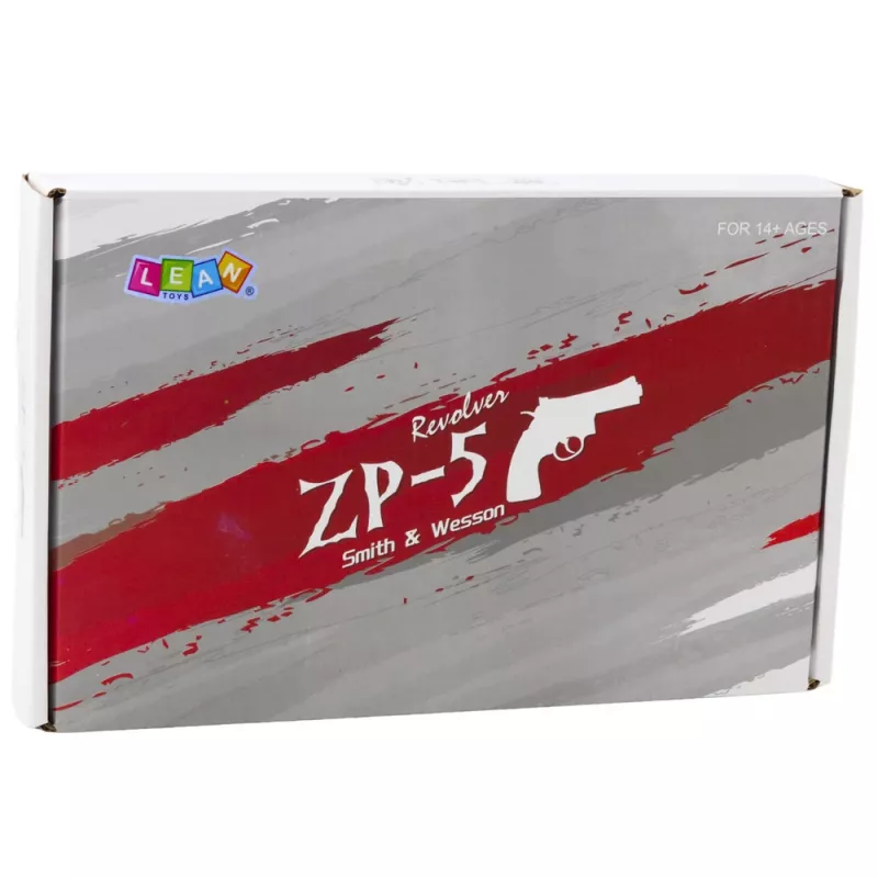 LEAN TOYS Revolver ZP-5 Foam Cartridges Water Balls Hydrogel Shield Holster