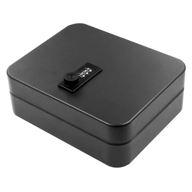 LEAN Metal Key Box su skaitmeniniu kodu, 48 kabliukų, juodi lipdukai