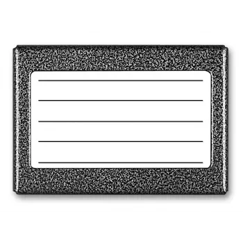 ACO CDN-5N ST Backlit Nameplate Panel (approx. 5 entries)