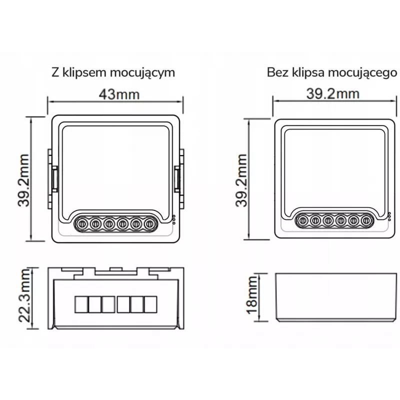 OXT T250G ZigBee garažo durų jutiklio modulis su magnetiniu kontaktu, skirtas TUYA Smart Life