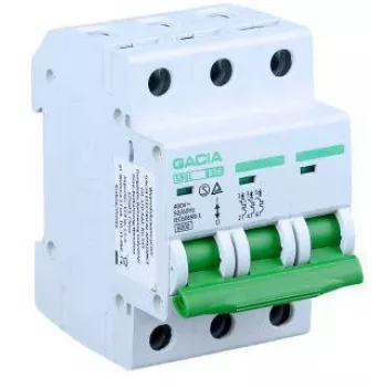 GACIA SB6L B 3P 16A Miniature Circuit Breaker MCB 3-Pole 16A 6kA B-Curve