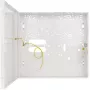 Pulsar AWO220PU Universal Metal Enclosure, White (RAL 9003), Steel Sheet 0.8 mm, Wall-mounted, IP20
