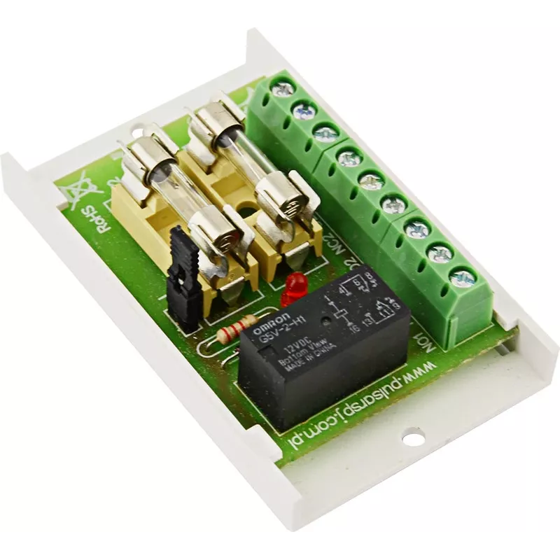 PULSAR AWZ513 Relės modulis SPDT 2A 10-30V DC DIN bėgelis
