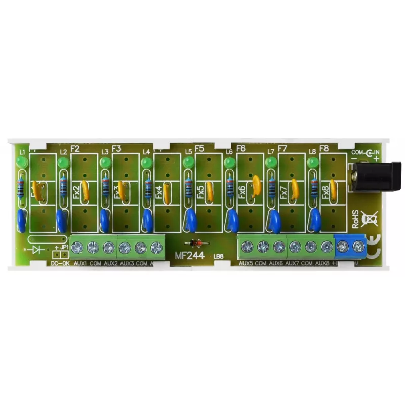 Pulsar AWZ578 Saugiklių modulis 8 kanalų 1A