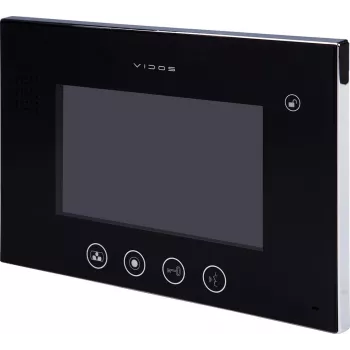 VIDOS M670B 7 colių TFT LCD spalvotas monitorius durų įėjimo sistemoms
