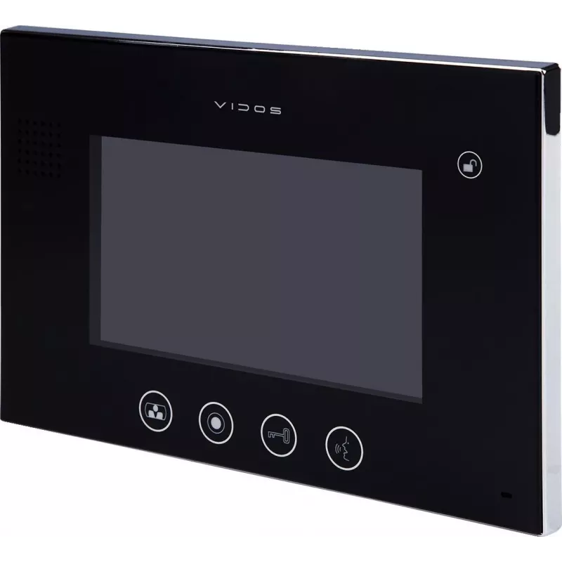VIDOS M670B 7 colių TFT LCD spalvotas monitorius durų įėjimo sistemoms