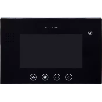 VIDOS M670B 7 colių TFT LCD spalvotas monitorius durų įėjimo sistemoms