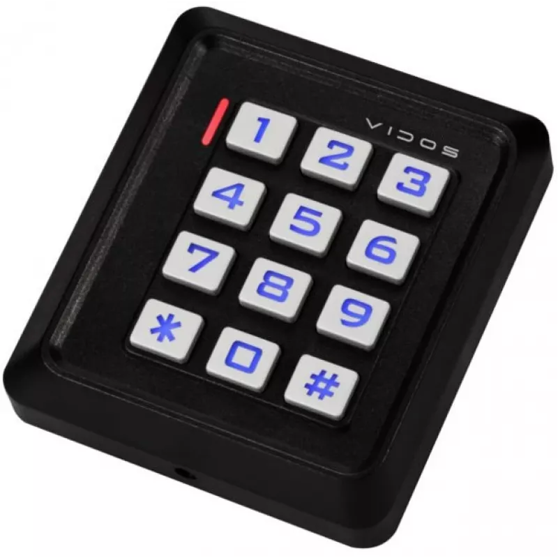 VIDOS ZS40B Kombinuotas spynos su artumo skaitytuvu, IP68 vandeniui atspari, 2000 vartotojų, PIN ir RFID