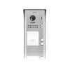 VIDOS DUO S1102A 2-šeimų vaizdo durų stotelė, nerūdijantis plienas, Full HD, 2 laidai, juoda